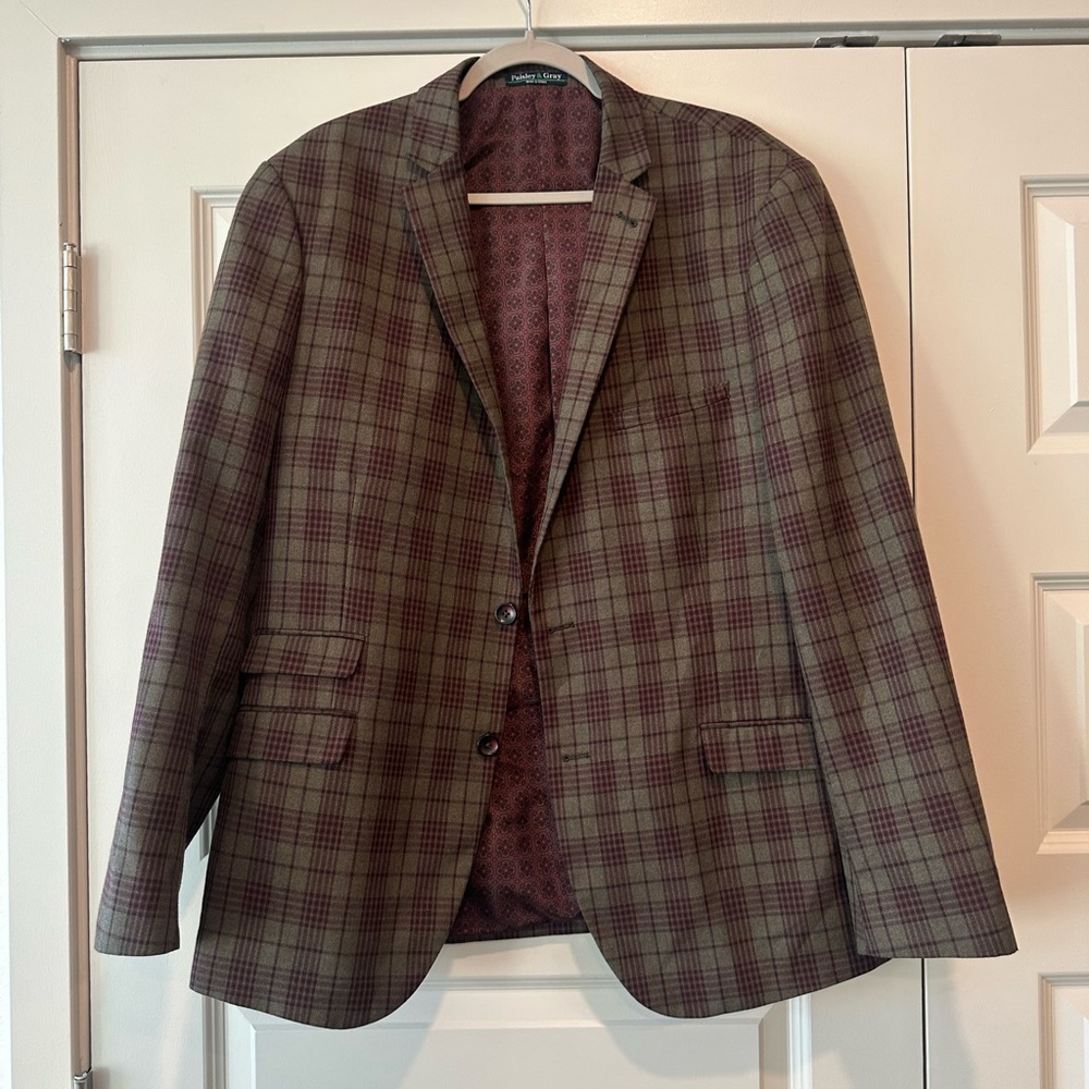 Paisley and Gray Sport coat
